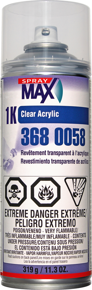 Revêtement acrylique transparent 1K