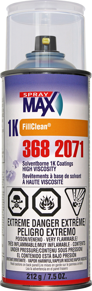 FillClean pour les couches de fond à base de solvant 1K