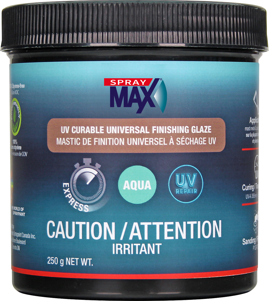 Mastic de finition universel aqua à séchage UVA