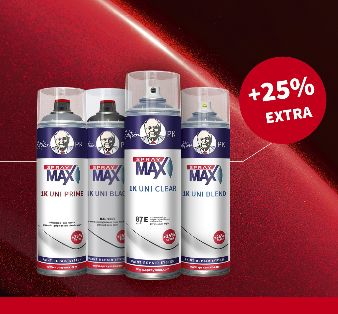 4er Dosengruppe SprayMax Sonderedition 